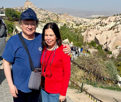 Mónica Blanco y Juan Andrés Piña