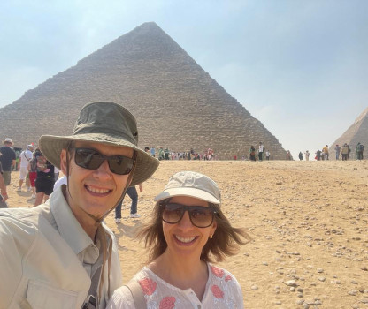 Laura Rodríguez y Rodrigo González