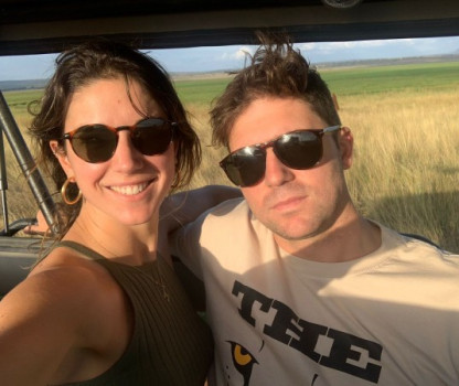 María Santos y Gonzalo Lathrop