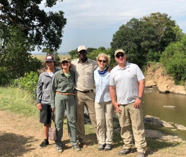 Ramiro Fernández y su hijo Martín