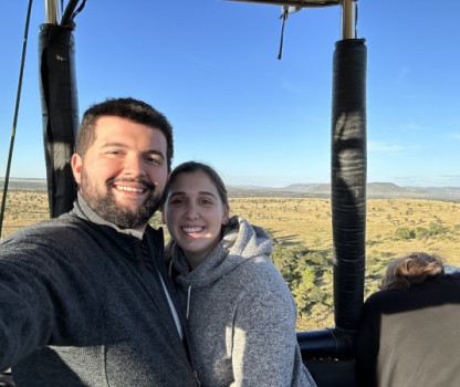 Ana Castellón y Domingo Garibaldi