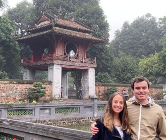 Alfredo Busch y María José Toledo