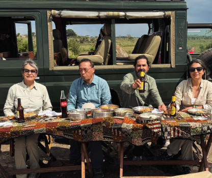 Gloria Canales, Sergio Chiang, Daniela Hernández, Pablo Morales