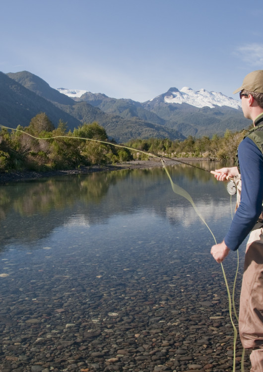 Pesca con mosca en Tierra del Fuego